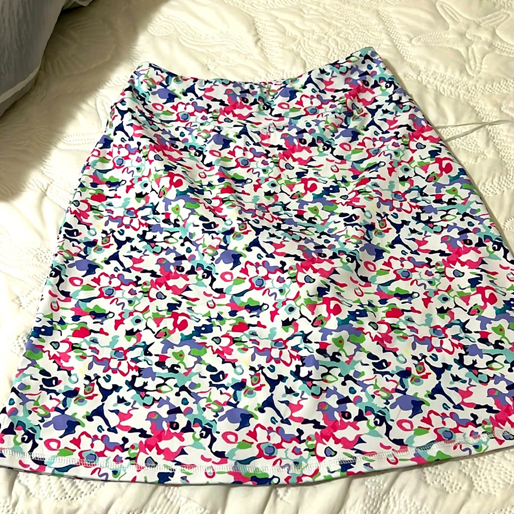 Flower Skirt with shorts underneath and pockets